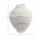 Coultier 3D Printed Porcelain Vase 16in