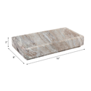 Dakota Marble Tray 16in
