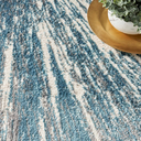 Ambiance Rug Blue Silver 5x7ft