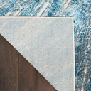 Ambiance Rug Blue Silver 8x10ft