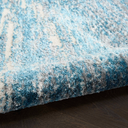 Ambiance Rug Blue Silver 8x10ft