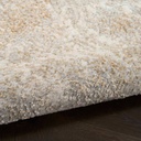 Ambiance Rug Ivory Silver 5x7ft