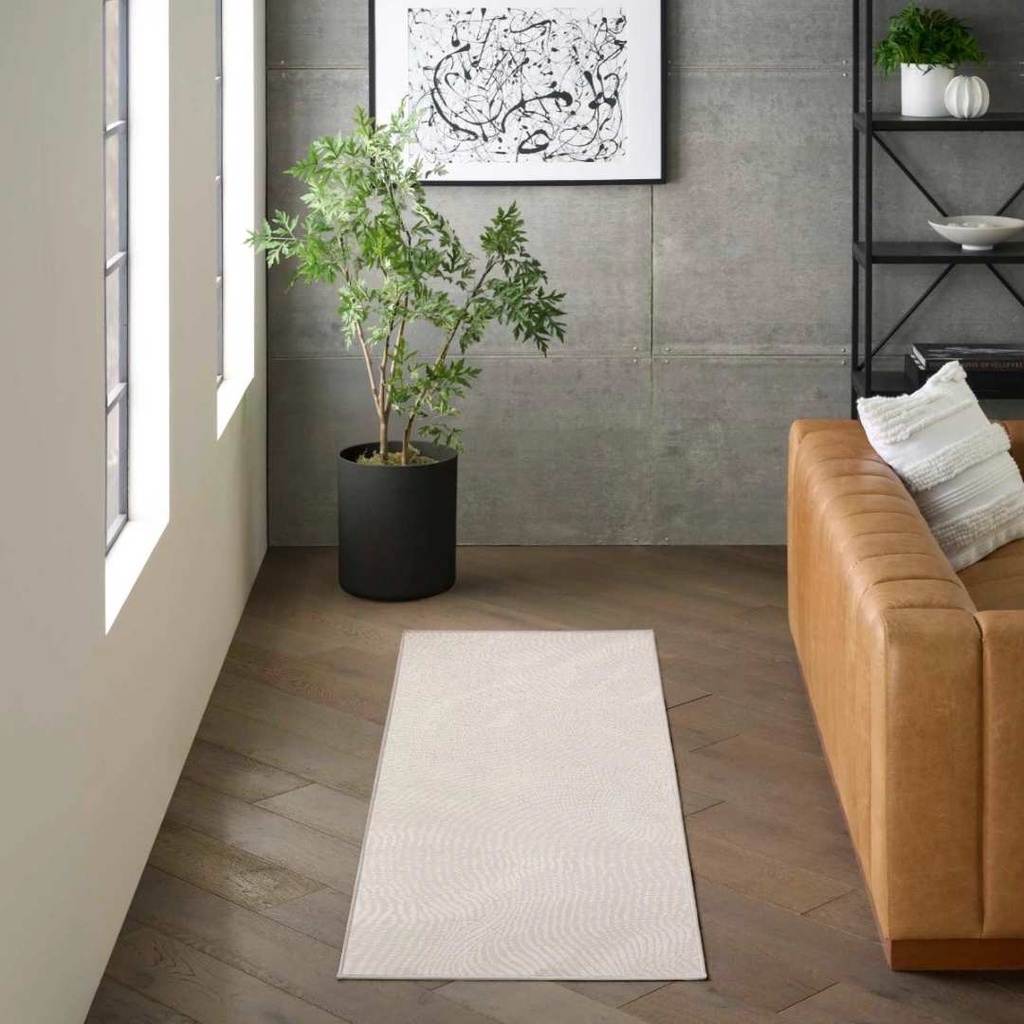 DKNY Central Park West Runner Ivory 2.2x7.6ft