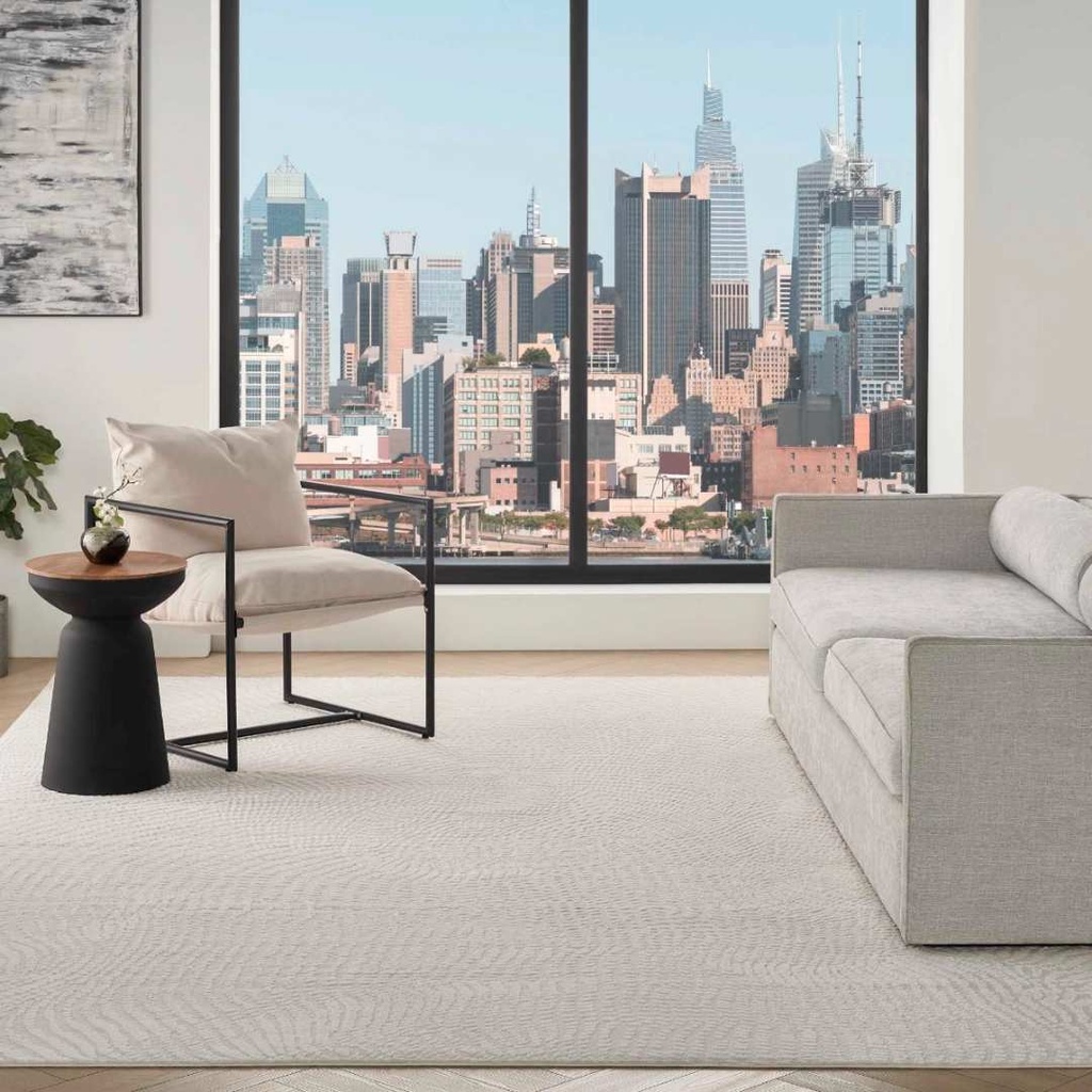DKNY Central Park West Dots Rug Ivory 8x10ft