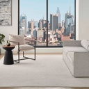 DKNY Central Park West Dots Rug Ivory 8x10ft