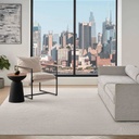 DKNY Central Park West Swirls Rug Ivory 8x10ft