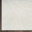 DKNY Central Park West Swirls Rug Ivory 8x10ft