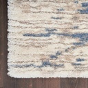 Dreamy Shag Rug Blue Grey 5x7ft