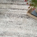 Glitz Rug Cream Grey 5x7ft