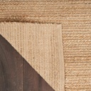 Jute Rug Natural 5x7ft