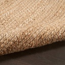Jute Rug Natural 5x7ft