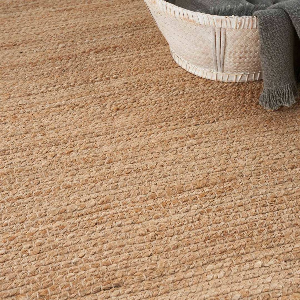 Jute Rug Natural 5x7ft