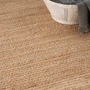 Jute Rug Natural 5x7ft
