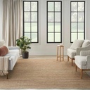 Jute Rug Natural 8x10ft