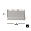 Sling Folding Dishrack White