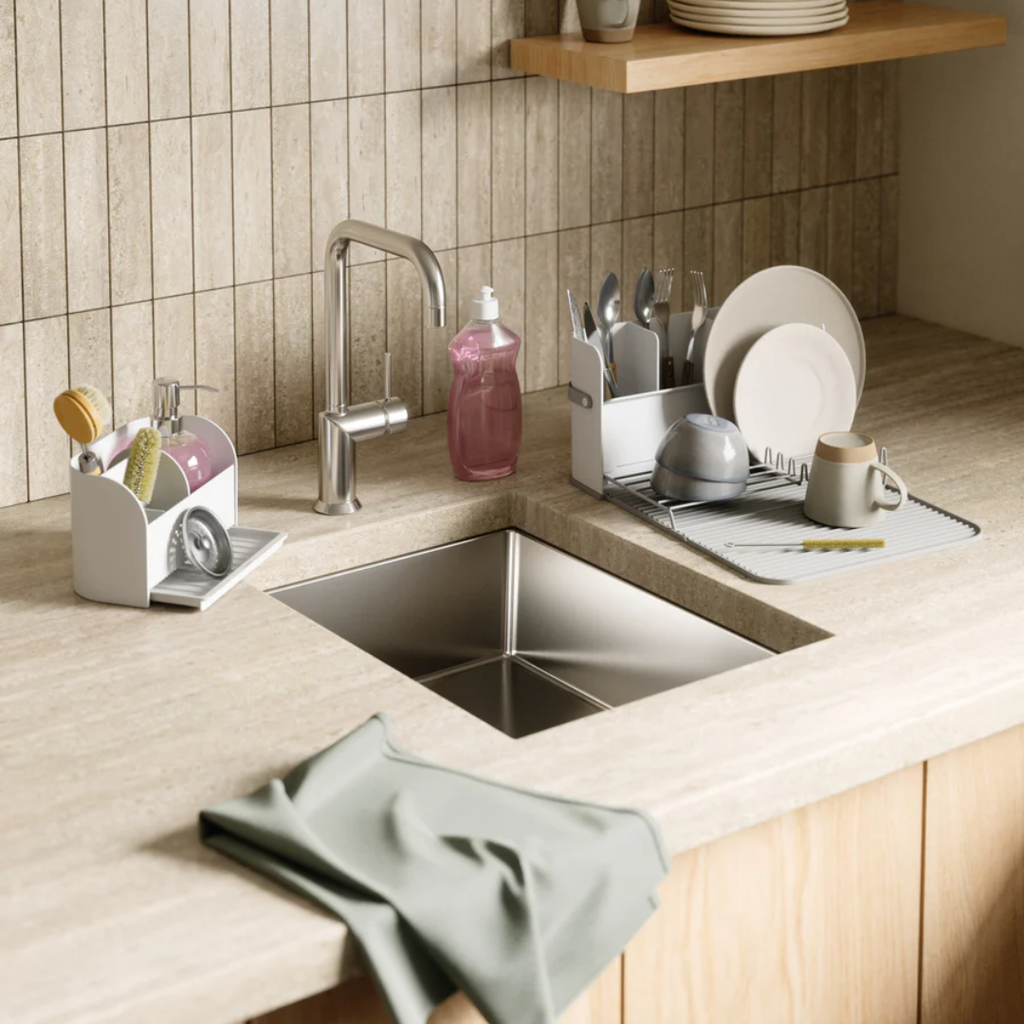 Sling Folding Dishrack White