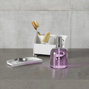 Sling Sink Caddy With Soap Pump White
