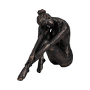 Resting Ballerina Figurine Bronze 16in