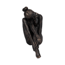 Resting Ballerina Figurine Bronze 16in