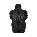 Sitting Man Figurine Bronze 16in