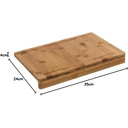 Bamboo Cutting Board with Edge
