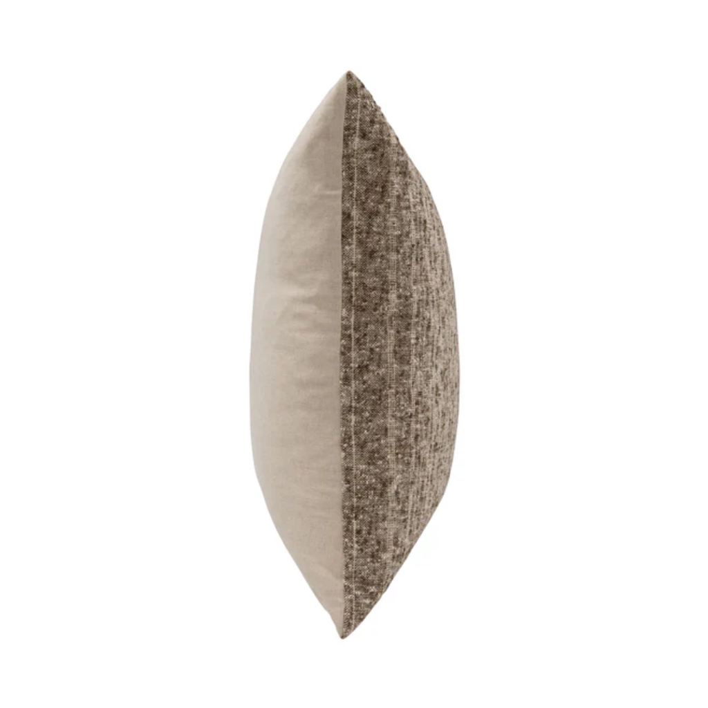 Beryl Pillow Cocoa Brown 22in