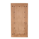 Dimensional Wood Mosaic Floor Mirror 36x72in