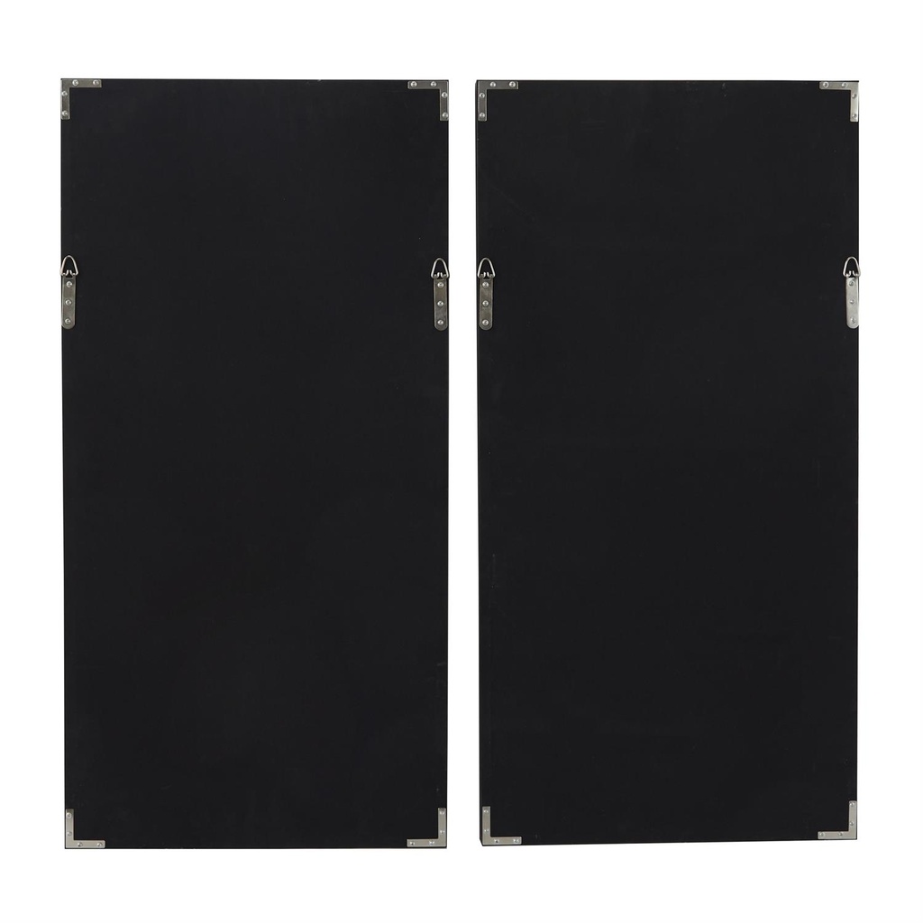 Origami Shadow Box Wall Art Set of 2 20x39in