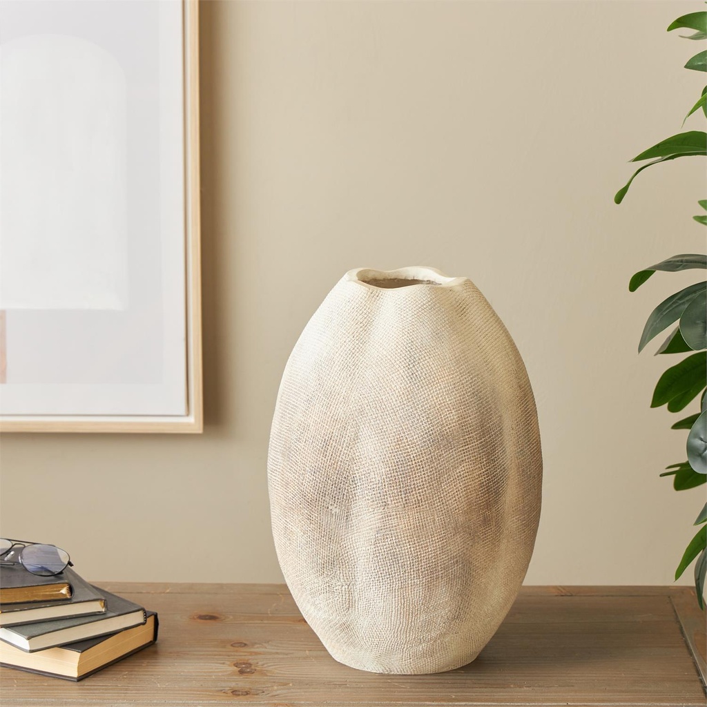 Textured Antique Vase 17in