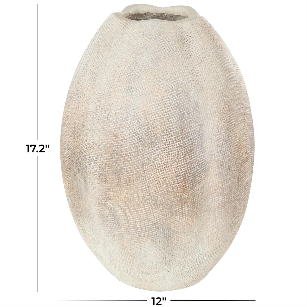 Textured Antique Vase 17in