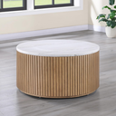 Colvin Brown Marble Cocktail Table