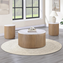 Colvin Brown Marble Cocktail Table