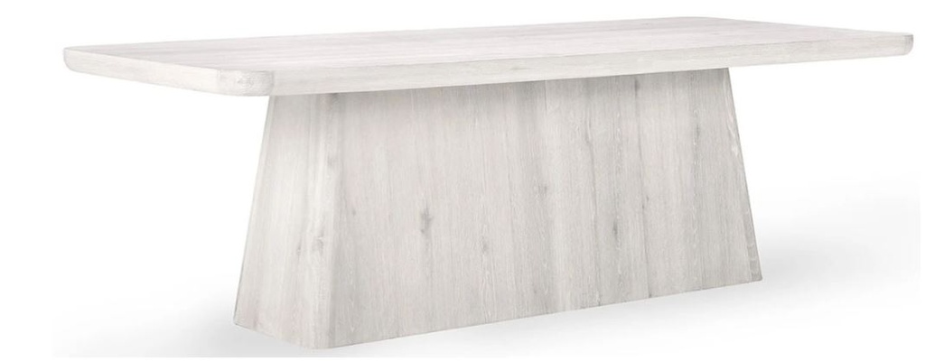 Orlando Oak Veneer Dining Table (DF)