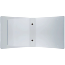Acrylic Book Holder Clear 11x6in
