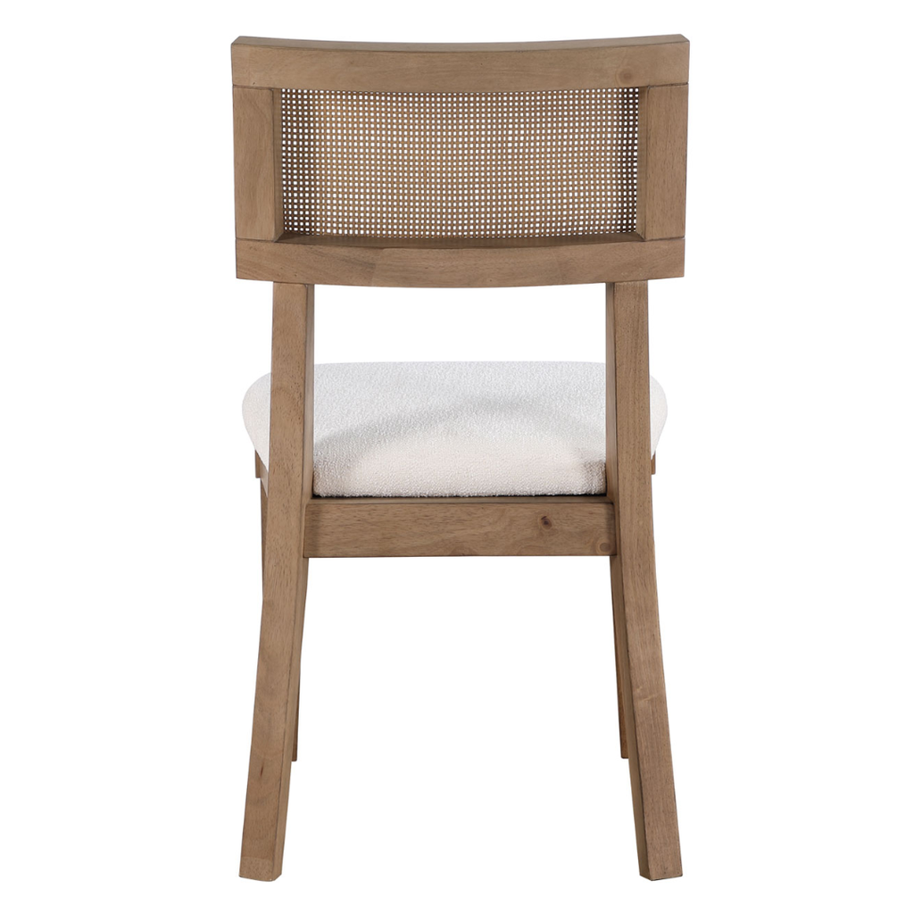 Colvin Cane Side Chair Brown