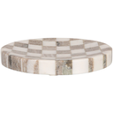 Marble Checkered Bowl 8in