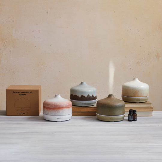 Stoneware Diffuser Assorted 7x6in 