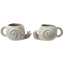 Stoneware Snail Shaped Mug 12oz