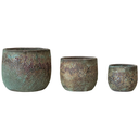 Volcano Finish Terra-cotta Planter 11in