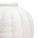Amia Round Vase White Magnesia 11in