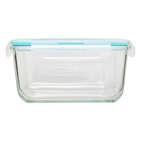 Clipeat Glass Food Containers Square 3pc