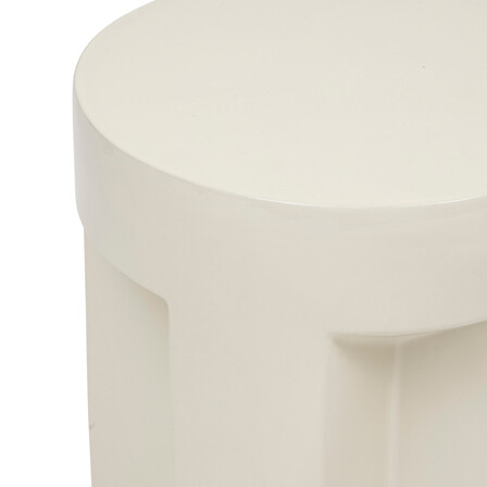 Kriz Totem Coffee Table Ceramic Ivory
