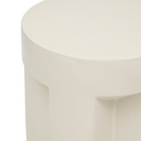 Kriz Totem Coffee Table Ceramic Ivory
