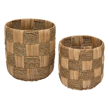 Nadi Round Basket Natural Jute Large