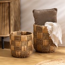 Nadi Round Basket Natural Jute Small