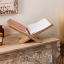 Orel Book Holder Natural Wood