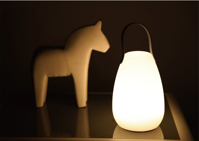 LED Jar Lamp with Silicone Handle