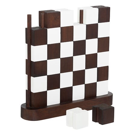 Twisted Lime Decorative Checkerboard 
