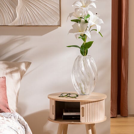 Valma Glass Vase 10.6in