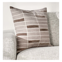 Breccia Pillow Taupe 22x22in